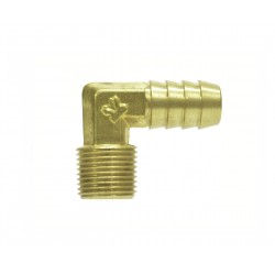 BSPT Male Brass Elbow Hose Tail